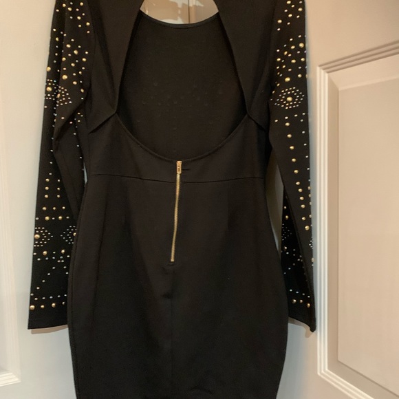 New A Peach Rhinestone Dress - Picture 2 of 5